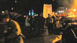 Garnisonkirche Martialischer Protest [upl. by Nairrad116]