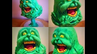 GhostBusters Slimer Cake [upl. by Shamrao]