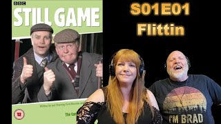 Still Game  Flittin  S01E01  Reaction Video [upl. by Ettenna]