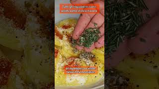 Frittata di patate senza uova Semplice e deliziosa cooking asmr patate potato shorts short [upl. by Acisset906]