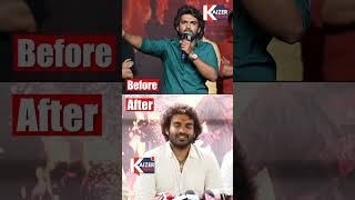 Kiran Abbavaram Before And After Movie Release of KA [upl. by Polivy]