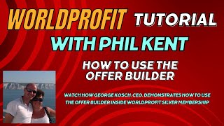 Affiliate Marketing for Beginners  How to Use The Offer Builder WorldProfit [upl. by Aprilette994]