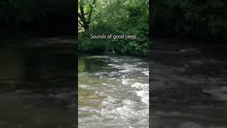 Sound ot River insomnia nature sleepmusic asmr heavyrainandthundersoundsforsleeping sleepsound [upl. by Nnylacissej]