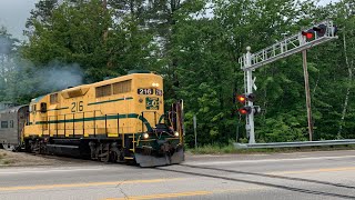 High Hoods In the Valley On the Conway Scenic Railroad 61723 [upl. by Utter]