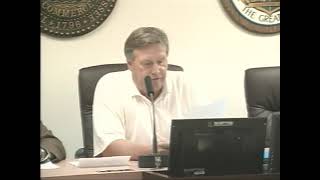 Williamson County Board of Commissioners Special Meeting  September 18 2006 [upl. by Hartzel]