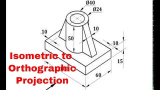 Orthographic Projection lecture03  Engineering Drawing [upl. by Oralle897]