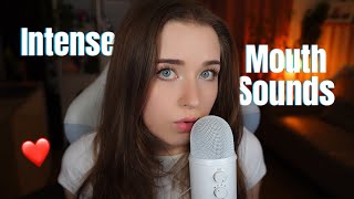 ASMR 200 Sensitivity Mouth Sounds That Are Too Close to the Mic [upl. by Aicelaf119]