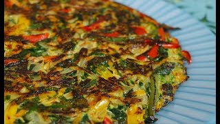 TORTILLA DE VERDURAS  MANOS A LA OBRA [upl. by Dulsea600]