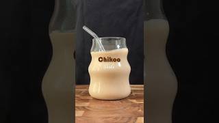 Creamy Chikoo Shake Sapodilla  Refreshing amp Delicious [upl. by Norrad192]