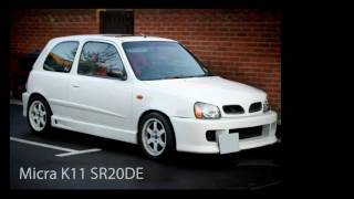 Nissan Micra K11 SR20DE conversion [upl. by Sitrik]