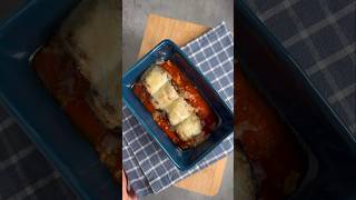 Cómo Preparar Canelones de Berenjena Rellenos de Carne en 5 Pasos [upl. by Arbmahs]