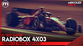 F1 verso le prime risposte  RadioBox 4x03 speciale test F1 Sakhir [upl. by Airekat]