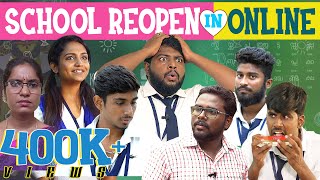 SCHOOL REOPEN IN ONLINE  First day Online School  Veyilon Entertainment [upl. by Bolitho144]