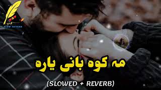 Ma Kawa Bana Yara  Slowed Reverb Pashto Viral Song  For You Page [upl. by Kristan59]