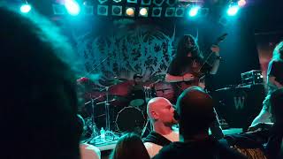 ANALEPSY  Apocalyptic Premonition live Berlin Deathfest 2017 [upl. by Stokes]