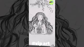 How to plant aremy therapy keep going keep growing plants girl drawing face artshortvideo art [upl. by Pellegrini]