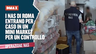 I NAS di Roma entrano per caso in un Mini Market per un controllo [upl. by Lanie]