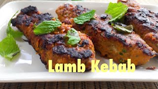 Spicy Lamb Kebab without Skewers  Kebab Kambing Duduk Rumah Buat Sendiri  New Year 2021🌹Chef Mom [upl. by Nylyoj]