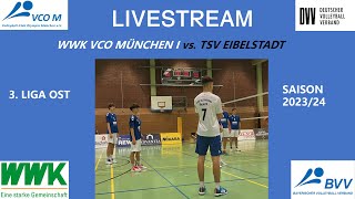 Volleyball Dritte Liga Ost WWK VCO München vs TSV Eibelstadt [upl. by Kahl202]