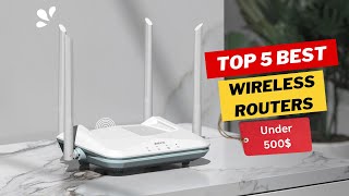 TOP 5 Best Wireless Routers Under 500 2022 [upl. by Arihsaj609]