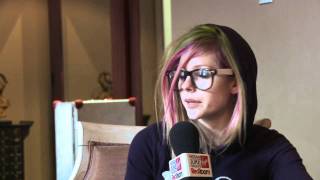 Avril Lavigne What The Hell interview  Virgin Red Room [upl. by Nyvets]