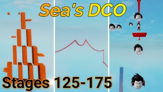 Seas Difficulty Chart Obby Very Hard and Difficult Stages 125175 [upl. by Ialokin834]