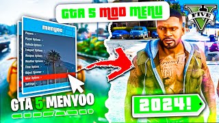 🔥GTA 5 MOD How To Install MENYOO Trainer In GTA 5  2024 ✅ [upl. by Rozamond]