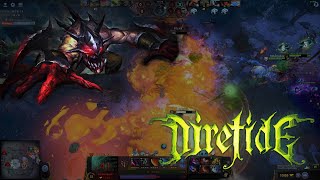 DIRETIDE LIFESTEALER BUG WE TRIED IT TOO LT commentary [upl. by Ialohcin]