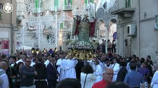 MOLFETTA 2022  Processione di rientro della MADONNA dei MARTIRI [upl. by Ahoufe956]