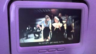 Day 15 Virgin Airlines  safety video [upl. by Naeerb]