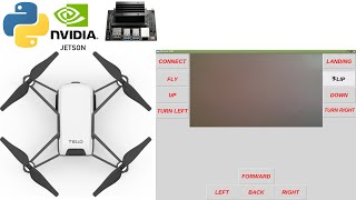 GUI Controlled Drone using Jetson nano and python [upl. by Nuhsal]