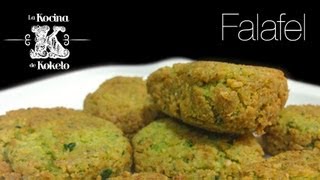 Falafel o croqueta de garbanzos por koketo [upl. by Ynnaf999]