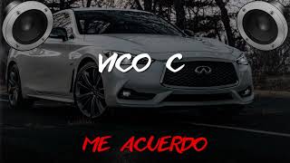 Vico C  Me acuerdo BASS BOOSTED [upl. by Glanti]