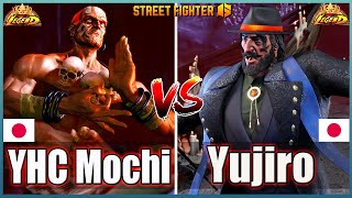 Street Fighter 6 🔥YHC Mochi DHALSIM 1 Vs Yujiro JP 🔥Best Ranked Match🔥FightingGameWorldX [upl. by Donoghue154]