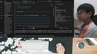 study with me  code with me  HHKB keyboard  asmr  40 min real time  no talking  20240919 [upl. by Havard]