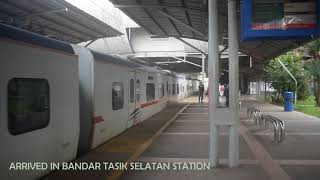 KL Sentral to Terminal Bersepadu Selatan │by Train KTM Komuter │ Malaysia Review [upl. by Analat]