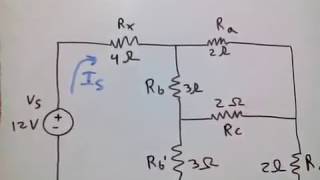 Conversión de Delta a Estrella en Reducción de un Circuito Electrónico [upl. by Ahsiret]