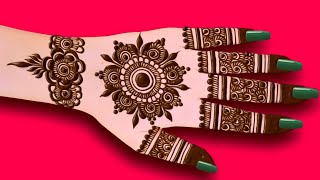 karwachauth special mehndi designs  mehandi ka design  mehndi design simple  easy mehandi mehandi [upl. by Mehalick444]