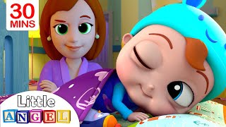 Yes Yes Baby Go to Sleep  Kids Songs amp Nursery Rhymes by Little Angel [upl. by Dimo]