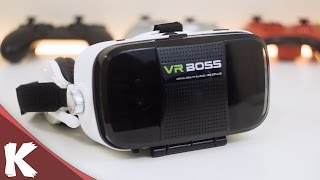 VR BOSS  Google Cardboard Headset  Review [upl. by Ainedrag600]