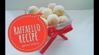 Raffaello recipe Coconut Raffaello Balls I Afas foodland [upl. by Marjie]