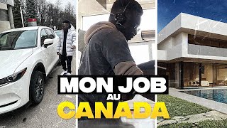 ❤️Vlog Une journée avec moi dans mon job étudiant au Quebec 🇨🇦 [upl. by Yelsgnik]