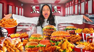 I Ordered The Entire KFC Menu🤯🤤 sosaute [upl. by Conlin234]