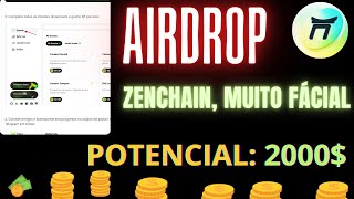 ZENCHAIN  PROJETO COM 203 MILHÕES DE DÓLARES INVESTIDOS PASSO A PASSO PARA COMEÇAR VAI PAGA BEM [upl. by Shantee]