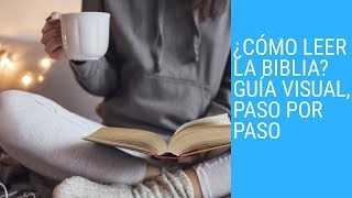 ¿CÓMO LEER LA BIBLIA GUÍA VISUAL PASO POR PASO [upl. by Nogras]