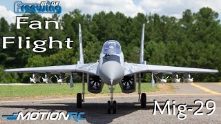 Freewing Mig 29 Flown By Captain Tracy At Florida EJets  Fan Flight  Motion RC [upl. by Mialliw]