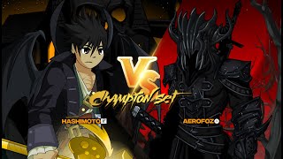 HASHIMOTO CAPTIVE VS AEROFOZ SWAGGY CHAMPION SET Episode 5  AQW Indonesia shorts [upl. by Enrobyalc209]