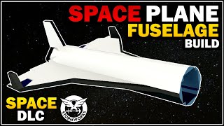 LIQUID JET amp FUSELAGE BUILT  Small Space Plane Build  Stormworks Space DLC [upl. by Moyra884]