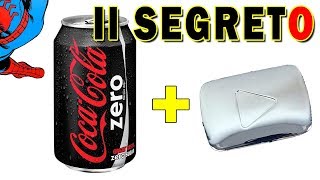 il SEGRETO della COCA ZERO  annuncio per i 100000 iscritti [upl. by Durrej]