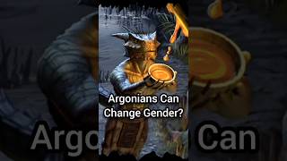 Argonian Can Change Their Gender Argonian lore tes skyrim eso bethesda elderscrolls [upl. by Ajssatsan]